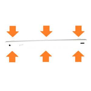 Illustrasjon frontpanel Vallox TTXP