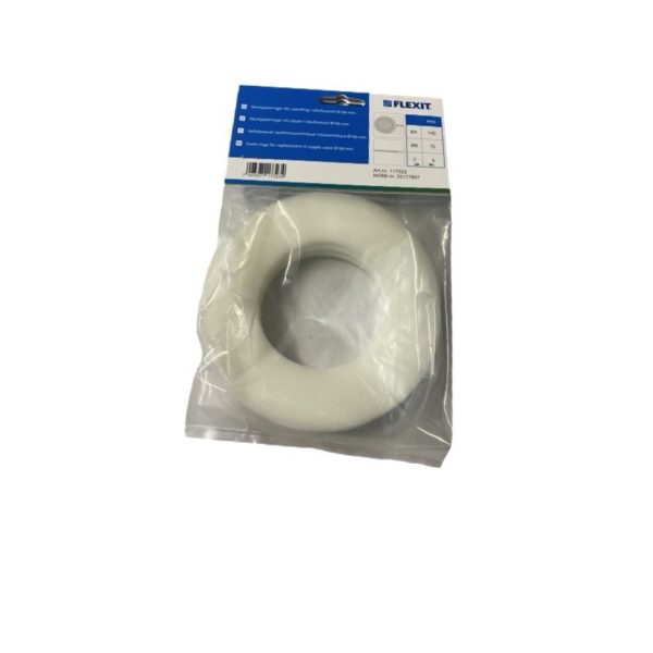 Flexit skumplastringer til tiluftsventiler i plast Ø100 mm - 3pk
