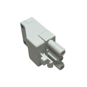 ENSY - 3-pins HAN plugg for vifte, HVIT