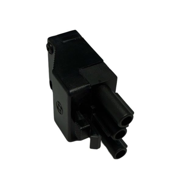 ENSY - 3-pins HAN plugg for vifte, SORT